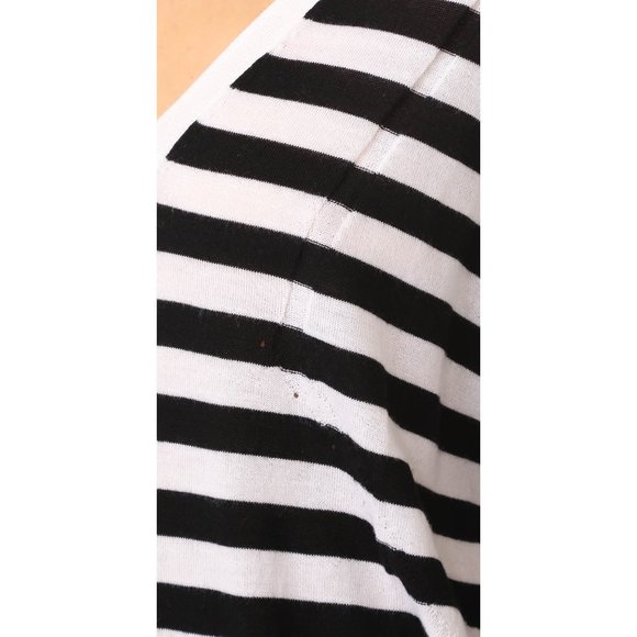 Rag & Bone/JEAN Bevan Striped V Neck Sweater - Picture 4 of 10